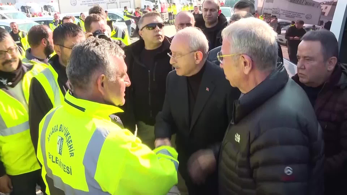 Kemal Kılıçdaroğlu Hatay\'ı Ziyaret Etti.