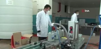 Meslek lisesinden deprem bölgesine 39 ton hijyen malzemesi