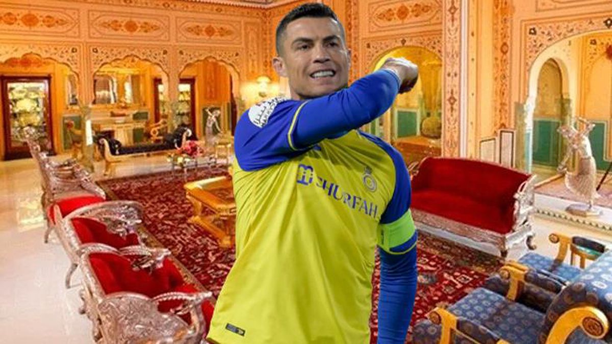 Suudi Arabistan'da kral dairesinde kalan Ronaldo'ya 250 bin sterlinlik fatura çıkardılar