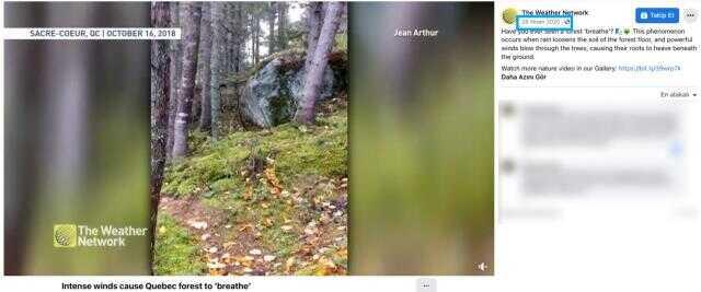 Videonun, deprem sırasında Amanos dağlarında kaydedildiği iddiası doğru değil Videonun, deprem sırasında Amanos dağlarında kaydedildiği iddiası doğru değil