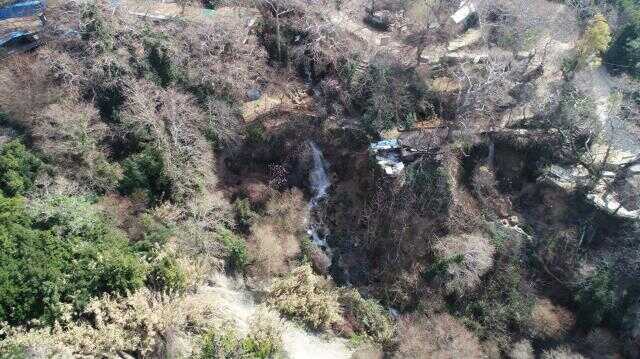 Deprem sonrası Harbiye Şelalesi'nin suyu azaldı