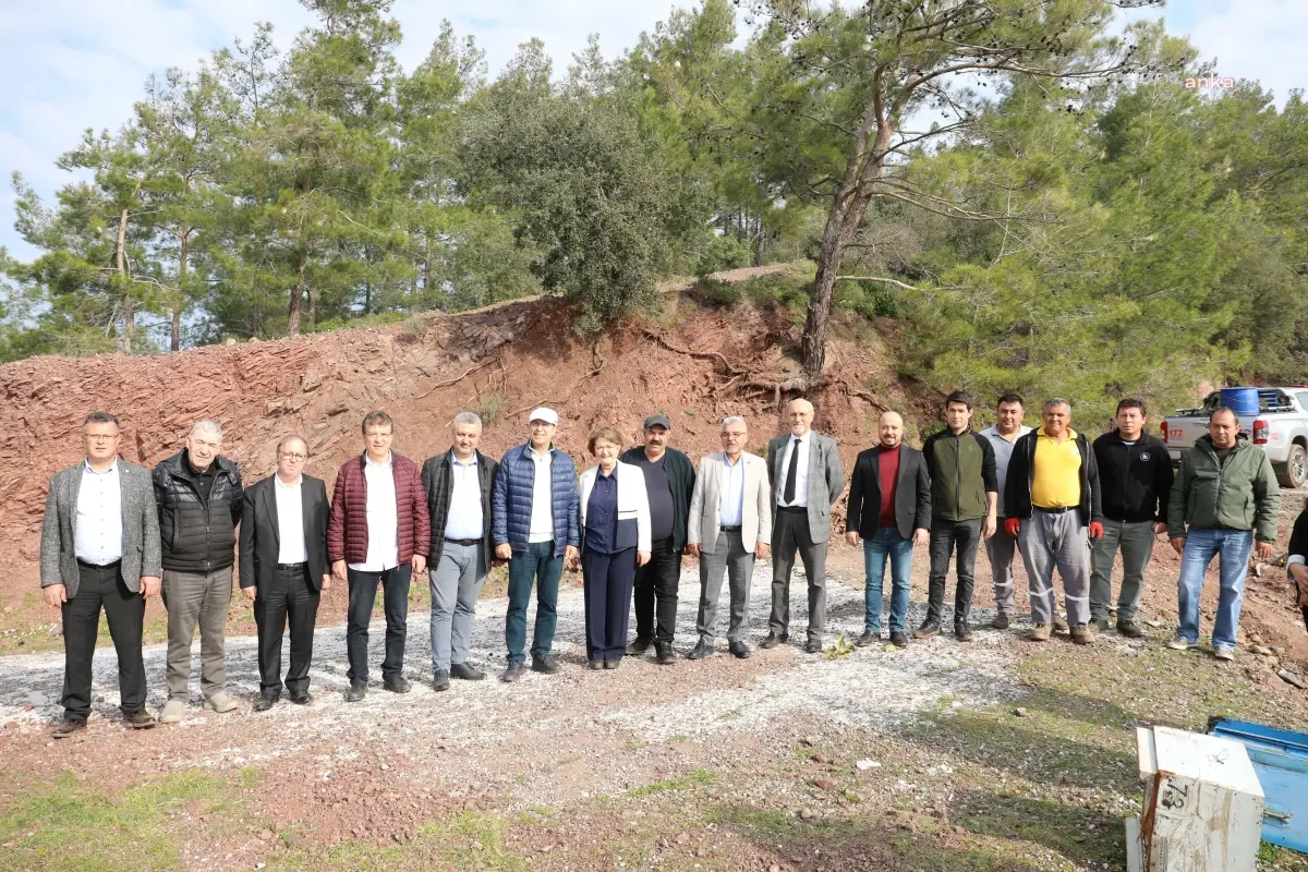 Ege ve Marmara Çevreci Belediyeler Birliği Üyeleri, Marmaris\'te Fidan Dikti