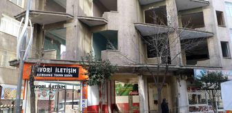 Elazığ'da ağır hasarlı binalara 'naylon şeritli' önlem