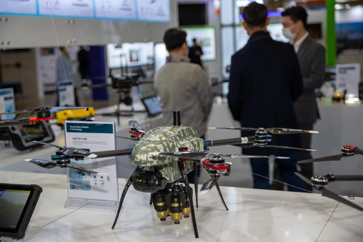 Güney Kore\'de 2023 İnsansız Hava Aracı Fuarı Başladı