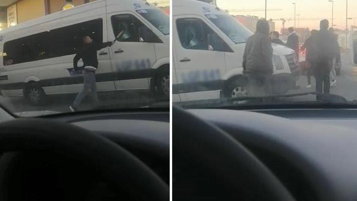 'Küfür etti' diyerek okul servisi şoförüne beyzbol sopasıyla saldırdı