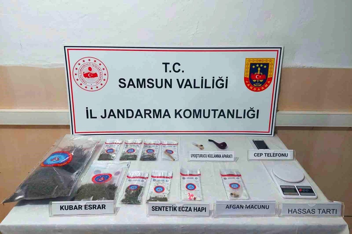 Samsun\'da uyuşturucu operasyonu: 3 gözaltı