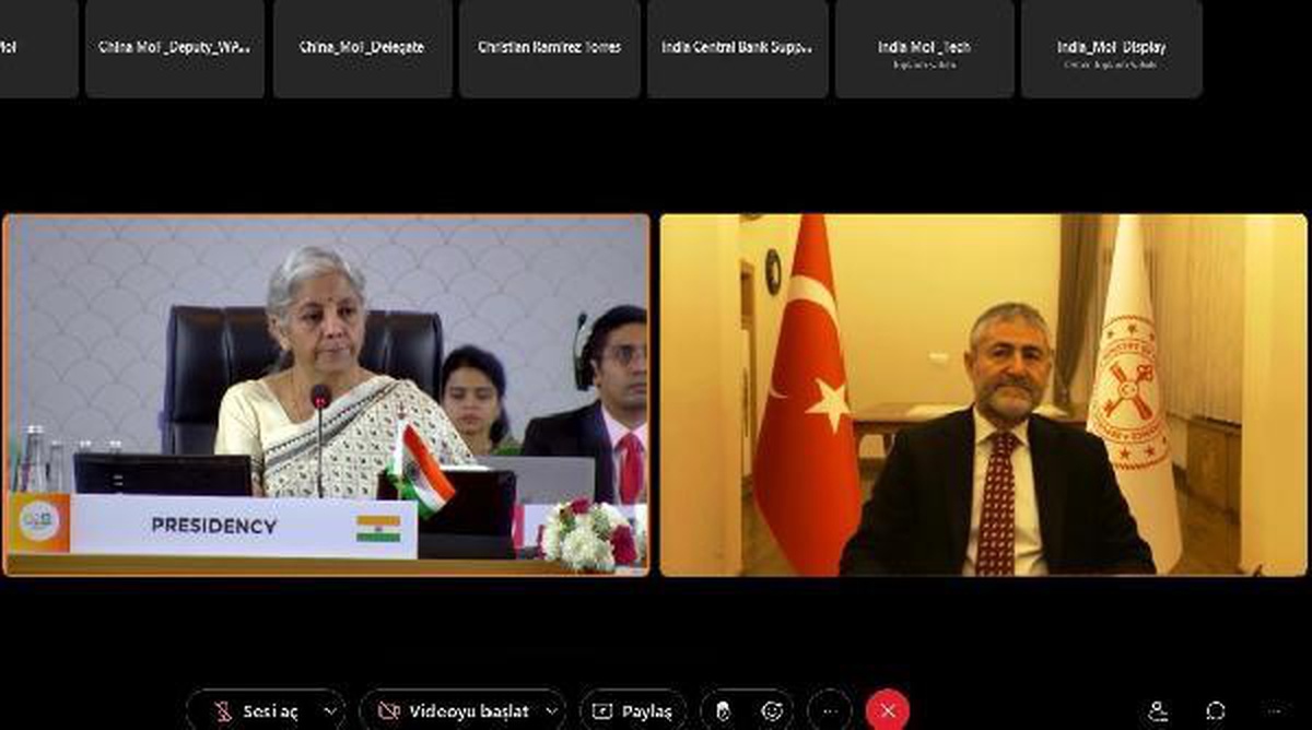 Bakan Nebati, G20 Maliye Bakanları ve Merkez Bankası Başkanları Toplantısı\'na çevrim içi katıldı Açıklaması