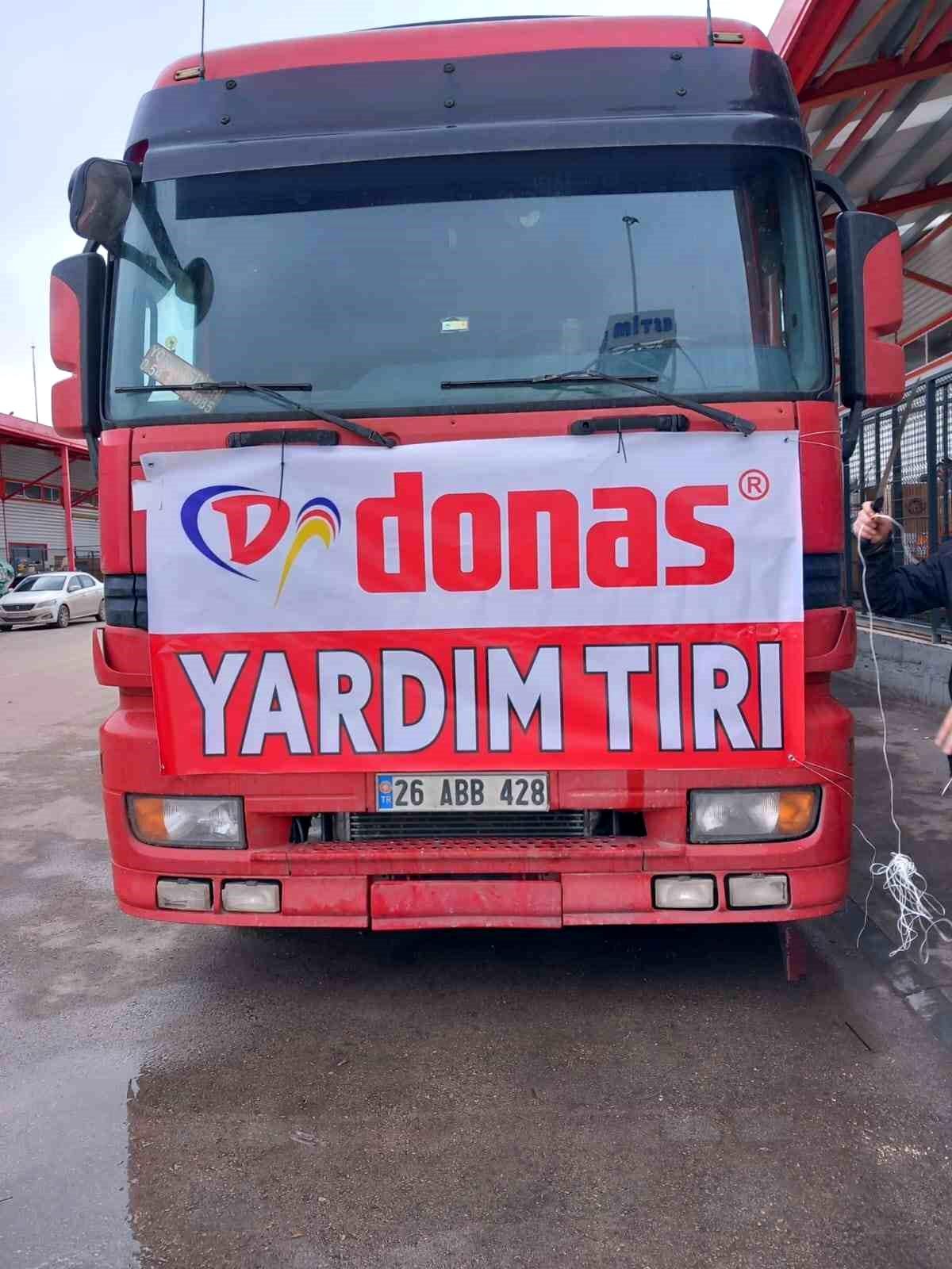 Donas Gruptan hemşehrilerine yardım eli