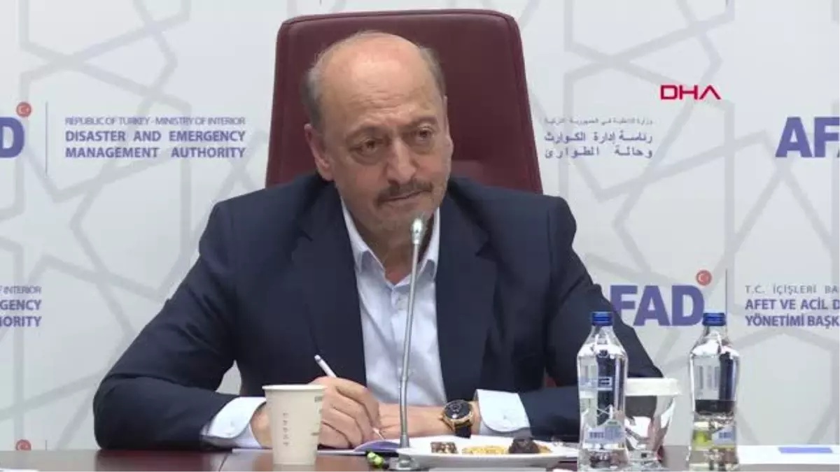 AFAD\'daki \'deprem\' toplantısında 11 çalışma grubu oluşturuldu