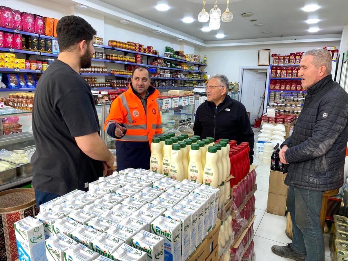 Başkan Büyükkılıç\'tan Malatya\'ya "geçmiş olsun" ziyareti
