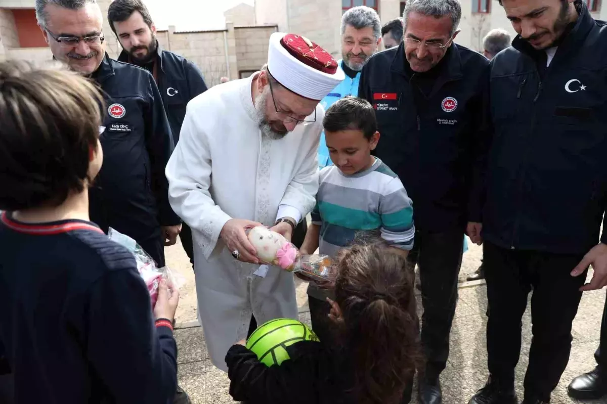 Diyanet İşleri Başkanı Erbaş, Kahramanmaraş\'ta