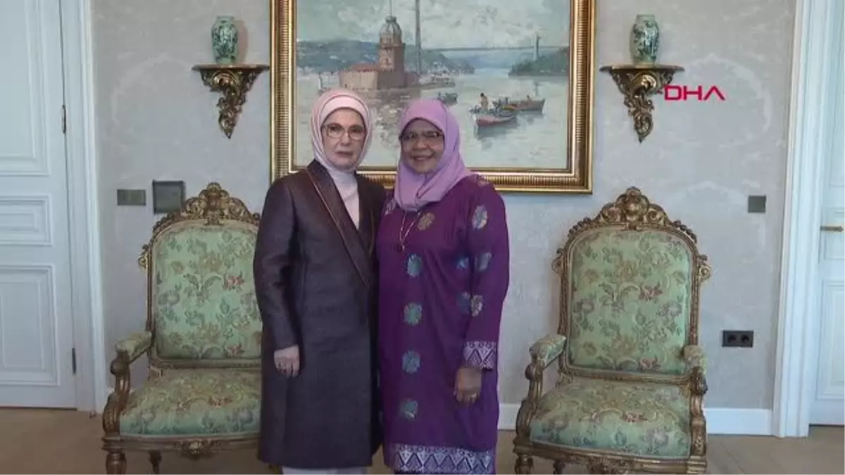 EMİNE ERDOĞAN, BM HABİTAT İCRA DİREKTÖRÜ SHARİF İLE BİR ARAYA GELDİ