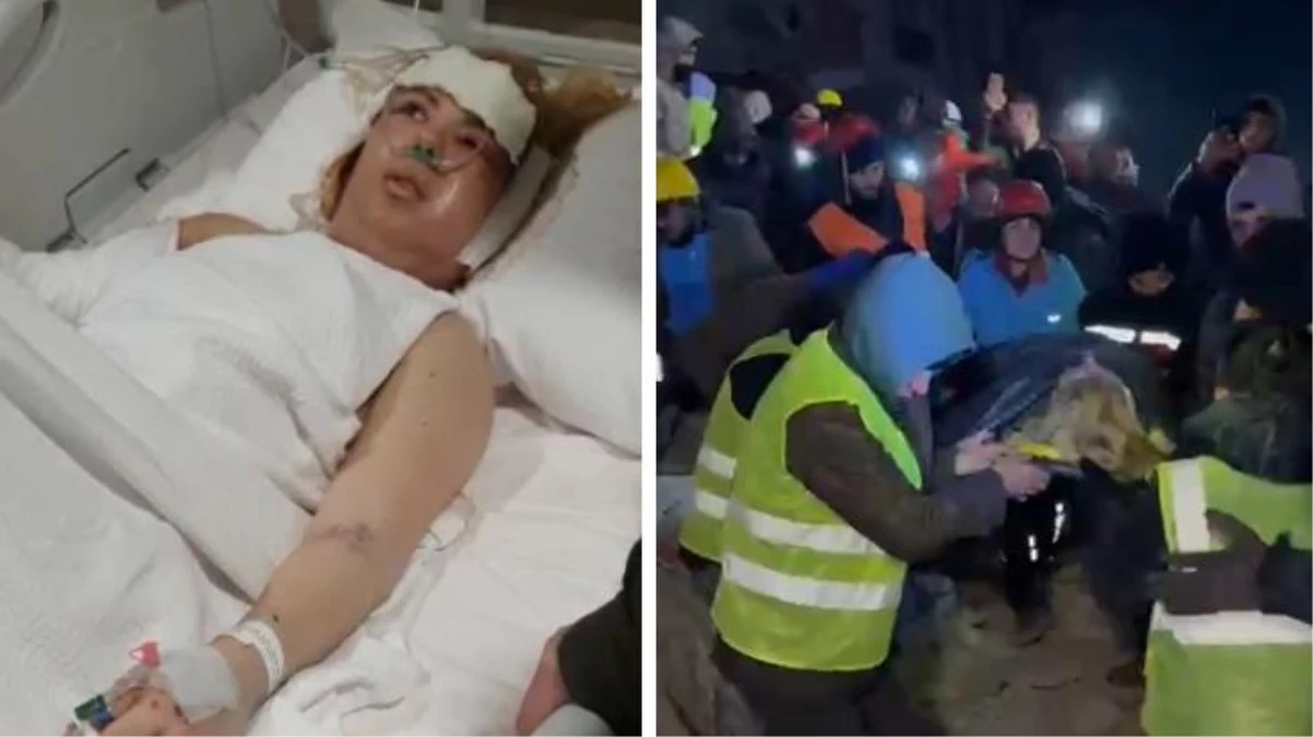 Enkazdan 75. saatte çıkarılan Melek, hastanede yaşamını yitirdi! Geriye nasıl kurtulduğunu anlattığı video kaldı