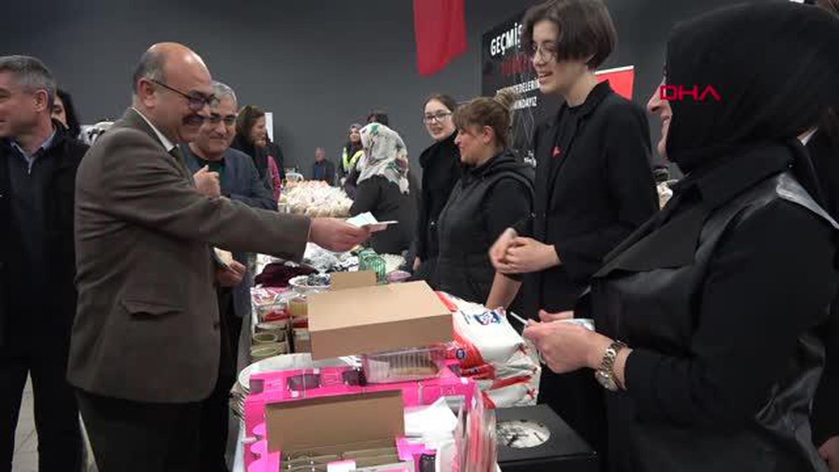 KÜTAHYA'DA DEPREMZEDELER YARARINA KERMES