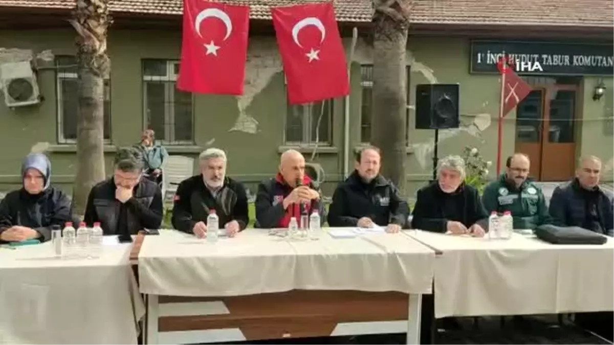 Tarım ve Orman Bakanı Kirişçi 1. Hudut Tabur Komutanlığında çiftçilerle bir araya geldi