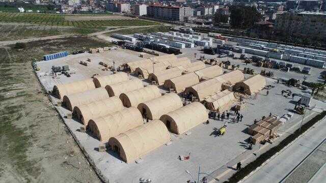 ABD ASKERLERİ, HATAY'A SAHRA HASTANESİ KURUYOR