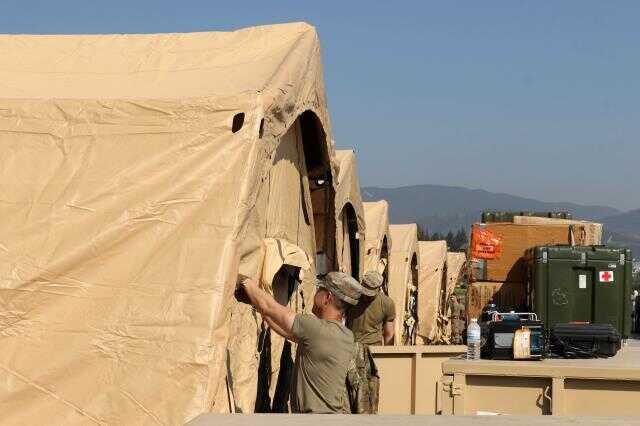 ABD ASKERLERİ, HATAY'A SAHRA HASTANESİ KURUYOR