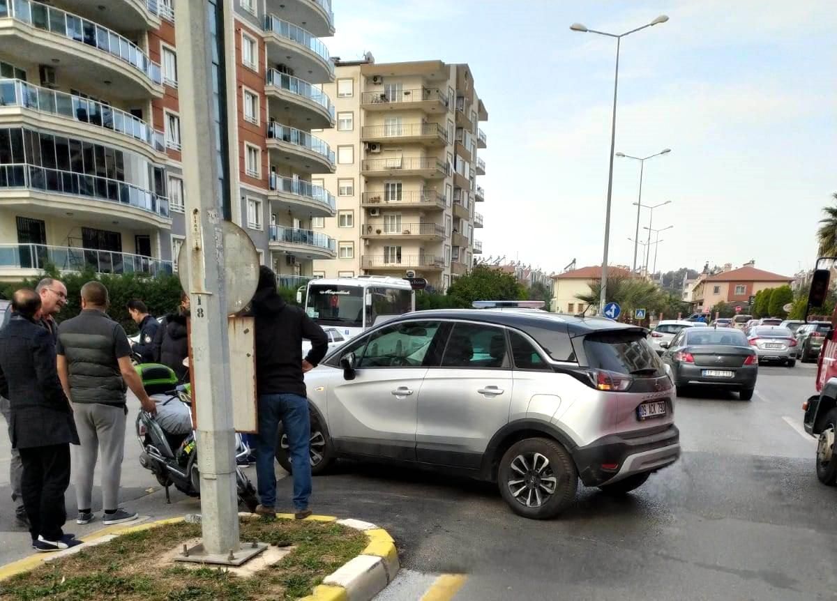 Aydın\'da trafik kazası: 1 yaralı