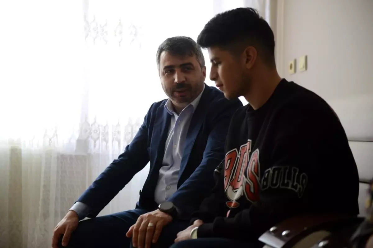 Başkan Yılmaz\'dan depremzedelere ziyaret