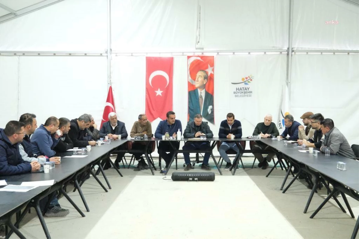 CHP Hatay İl Başkanı Hakan Tiryaki: Kendi Yaralarımızı Sarıyoruz