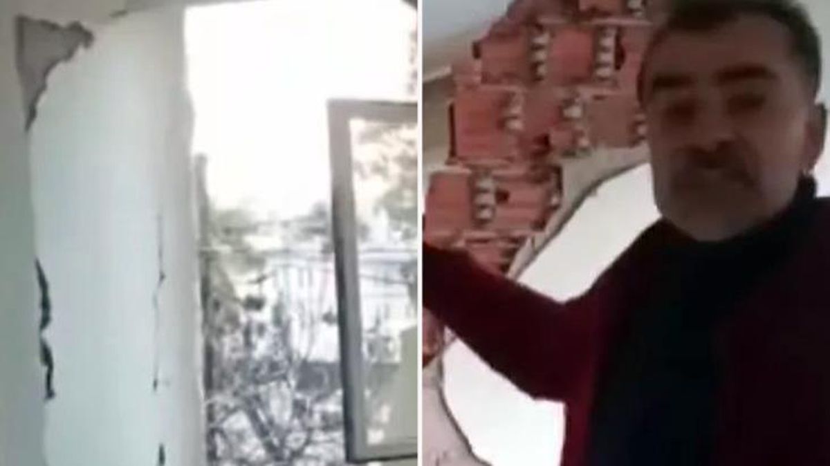 Depremde harabeye dönen evi için gelen raporu görünce öfkeden deliye döndü: Vicdansızlar