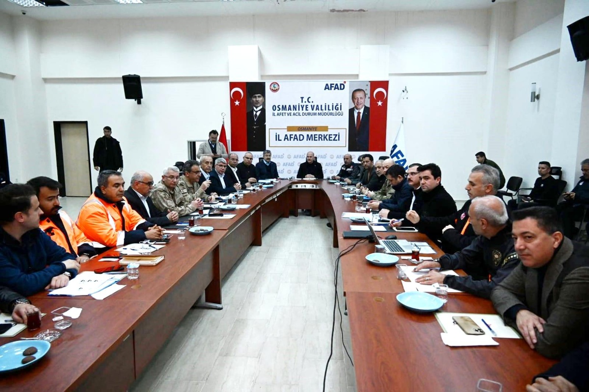 İçişleri Bakanı Soylu, Osmaniye\'de çalışmalar hakkında bilgi aldı