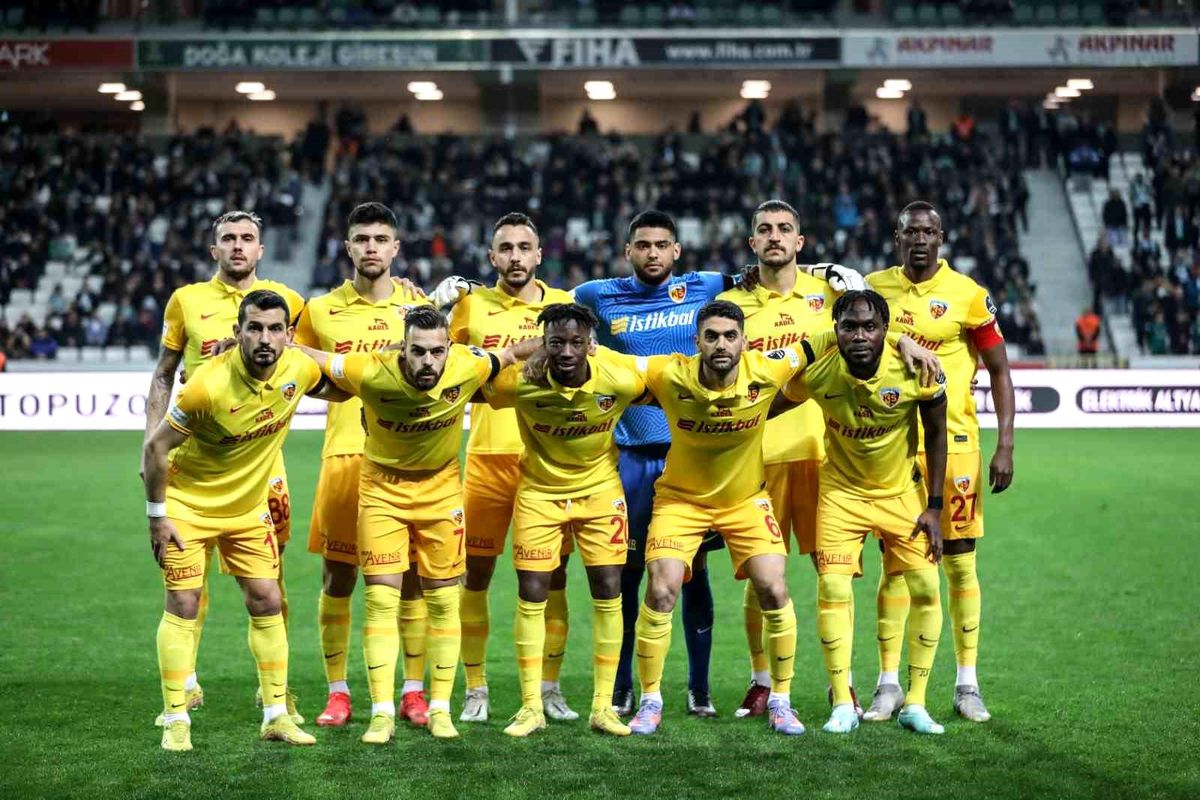 Kayserispor deplasmanda 5. galibiyetini aldı