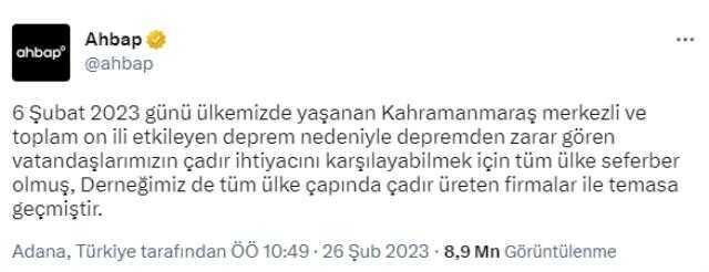 Kızılay, Ahbap'a çadır mı sattı? Ses getiren iddiaya Haluk Levent ve Kızılay cephesinden art arda yanıtlar