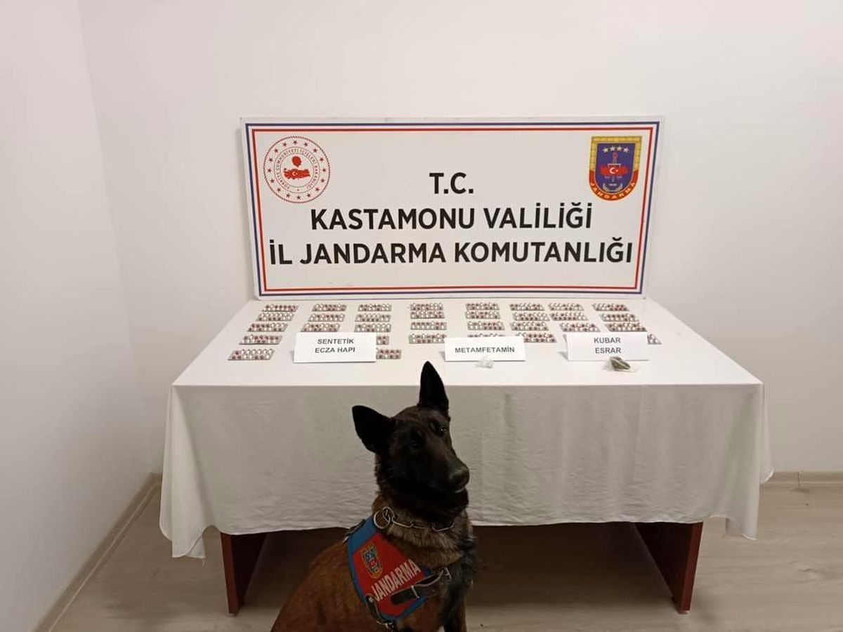 Ankara\'dan Kastamonu\'yu uyuşturucu getiren şahıs yakalanarak tutuklandı