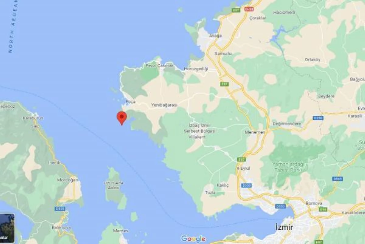 İzmir Körfezi\'nde 4.1 büyüklüğünde deprem