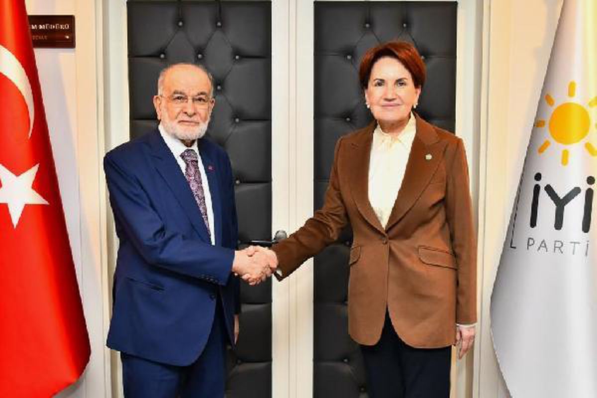 Saadet Partisi Genel Başkanı Karamollaoğlu\'ndan DEVA Partisi Genel Başkanı Babacan\'a ziyaret