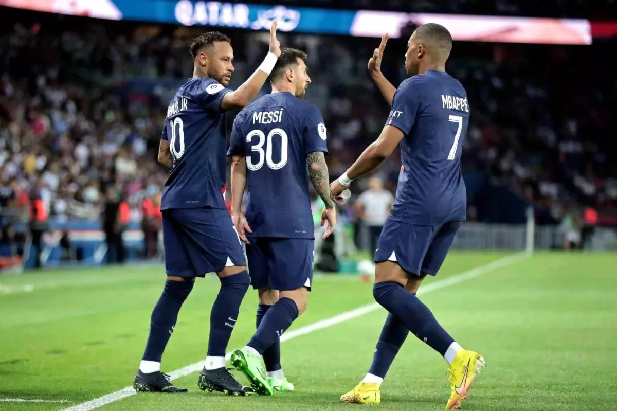 Mbappe, Messi ve Neymar üçlüsünden 64 gol