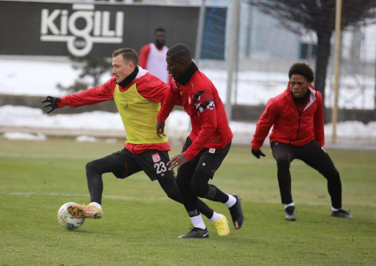 Sivasspor, Fatih Karagümrük maçı hazırlıklarını sürdürdü