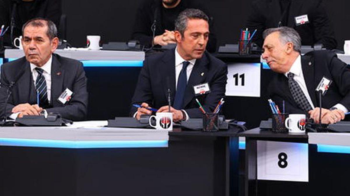 Siyasi tezahüratlar için yapılan açıklamayı Beşiktaş, F.Bahçe ve G.Saray da paylaştı