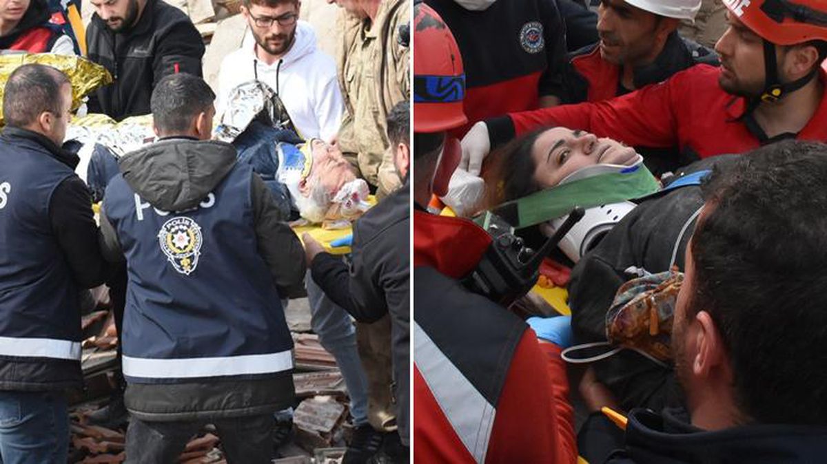 Son Dakika! Malatya'da eşya almak için girdikleri evde depreme yakalanan baba ve kızı enkazdan sağ çıkarıldı