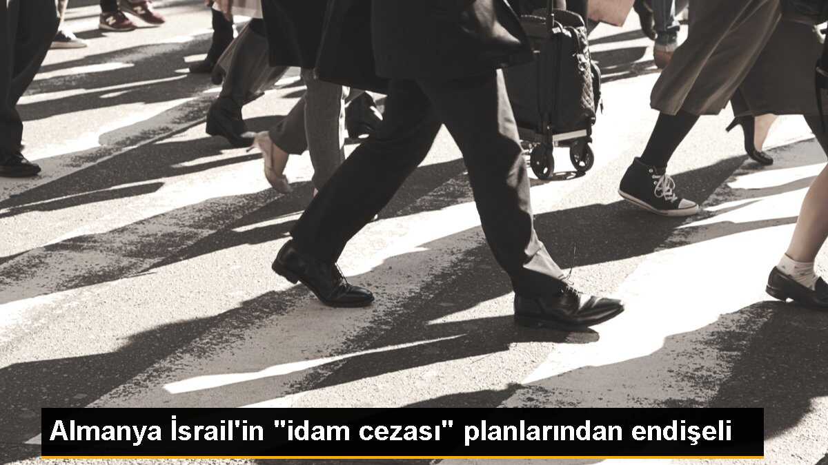 Almanya İsrail\'in "idam cezası" planlarından endişeli