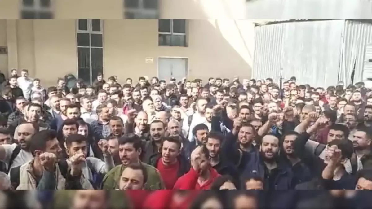 Mata Otomotiv'de Çalışan İşçiler İş Güvenliği ve Ek Zam Talep Ediyor.