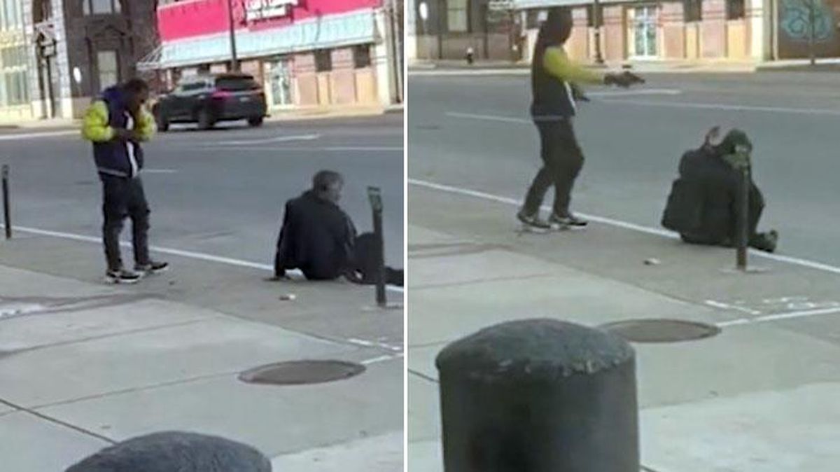 ABD'de bir adam, sokak ortasında oturan şahsı tabancı ile öldürdü