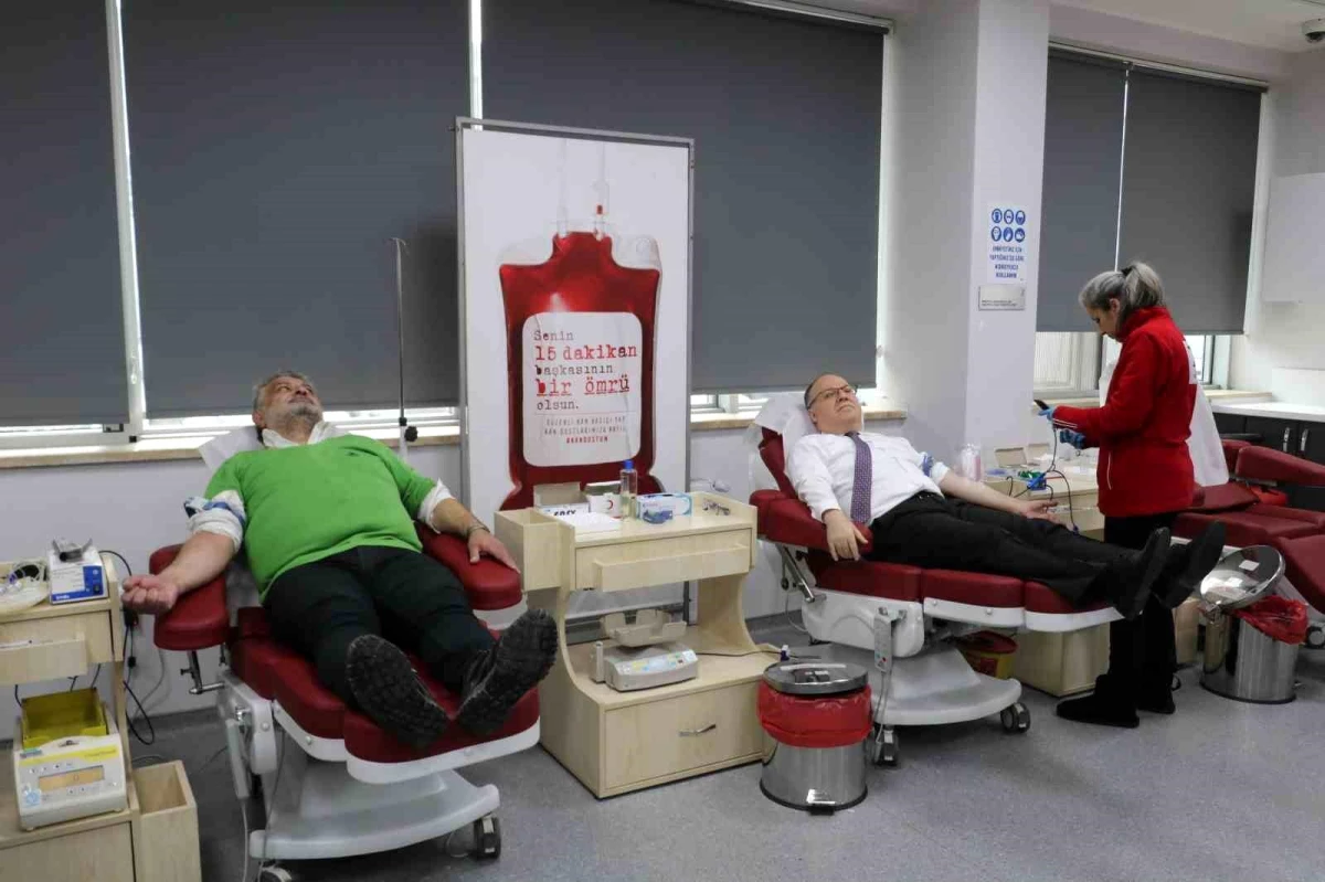 "Ayaklı kan bankası" 67 kez kan bağışladı