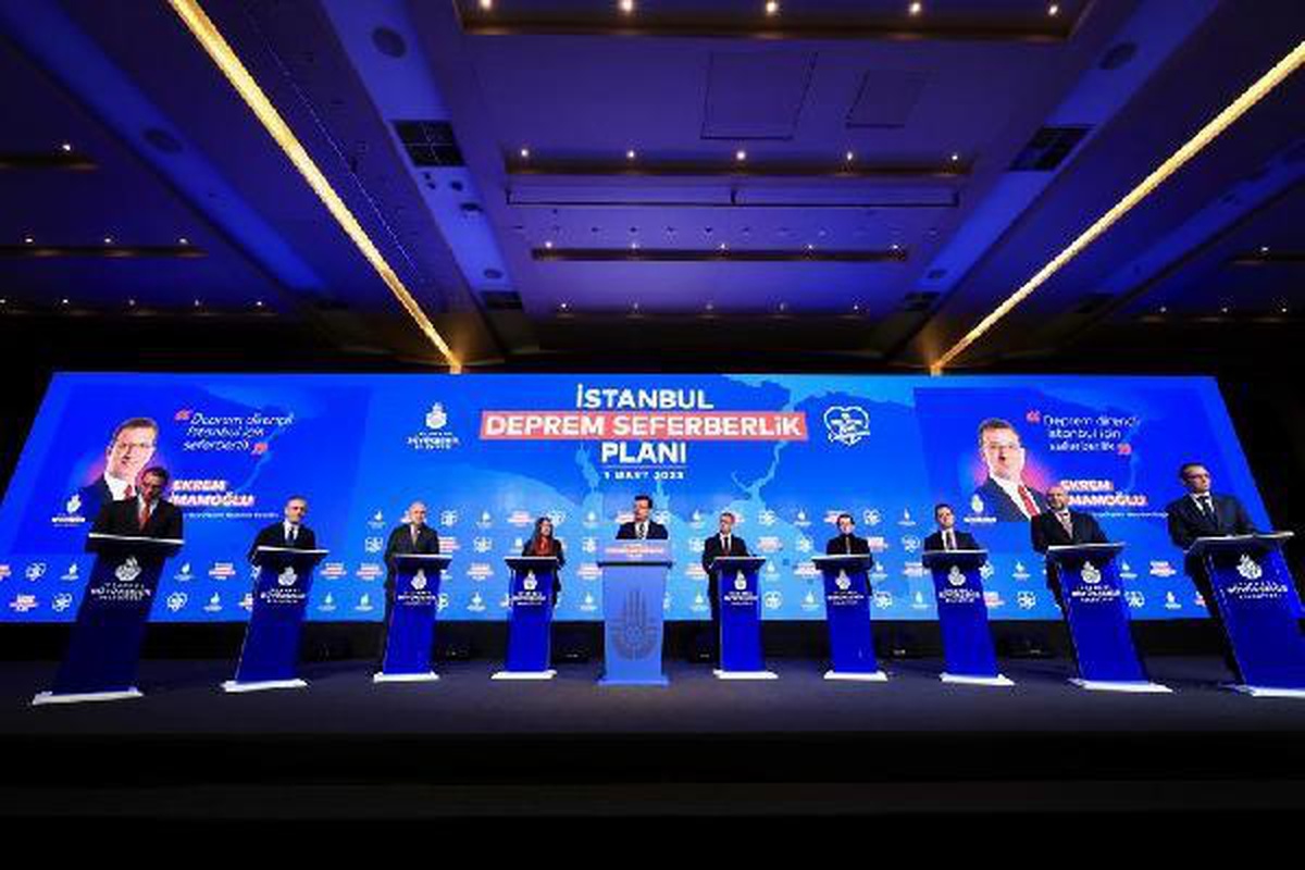 İmamoğlu, İstanbul Deprem Seferberlik Planı\'nı açıkladı