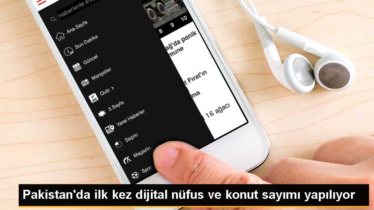 Pakistan\'da ilk kez dijital nüfus ve konut sayımı yapılıyor