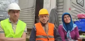 Sel afetini yaşayan orman köylüsünden depremzedelere odun desteği