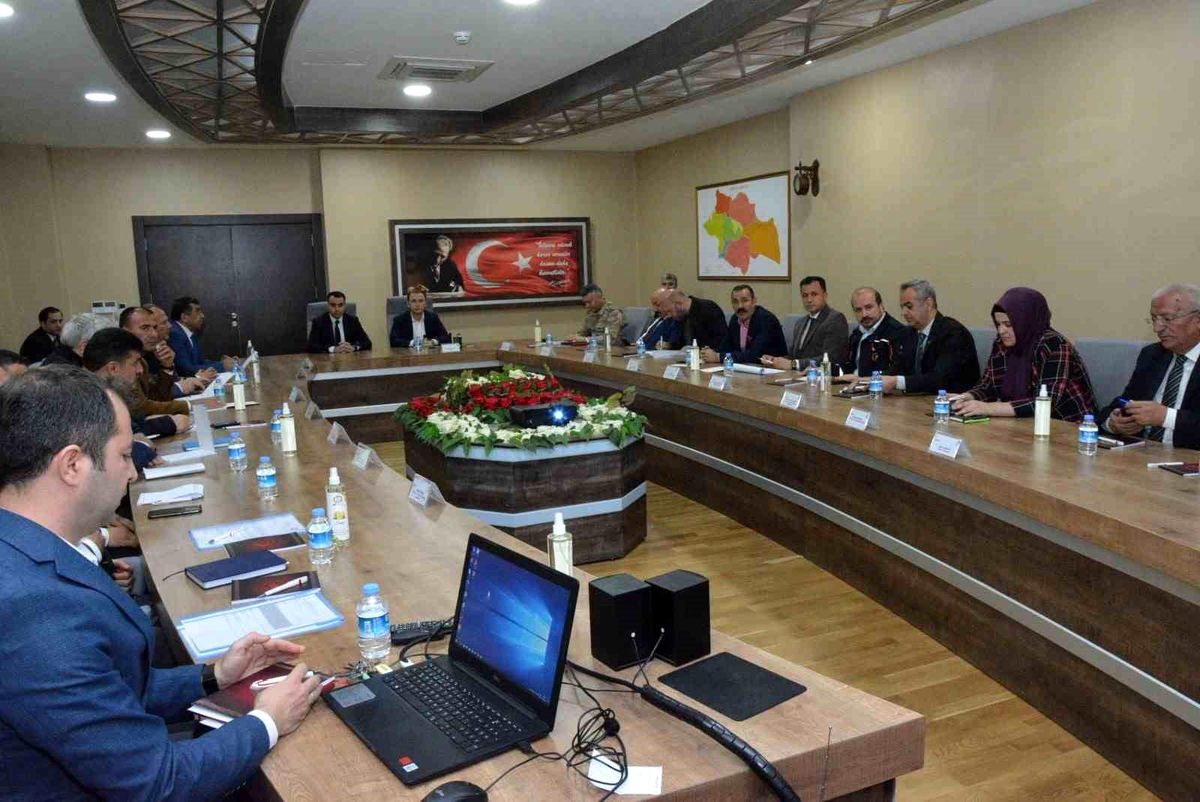 Siirt\'te deprem değerlendirme toplantısı yapıldı