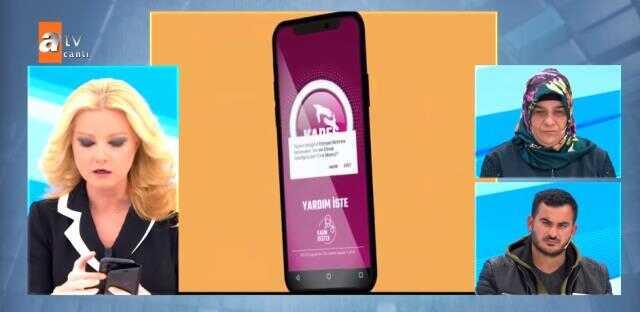 Telefonundaki KADES uygulamasını gösteren Müge Anlı, kadın seyircilere seslendi: Telefonunuza indirin Telefonundaki KADES uygulamasını gösteren Müge Anlı, kadın seyircilere seslendi: Telefonunuza indirin