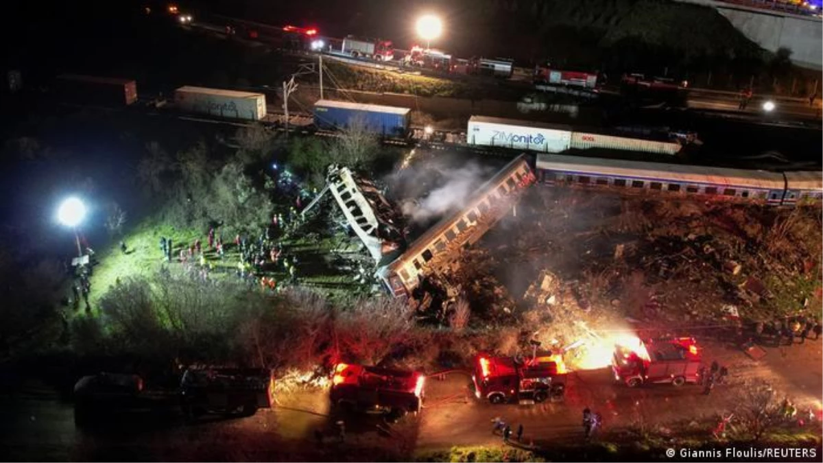 Yunanistan\'daki tren kazasında çok sayıda can kaybı