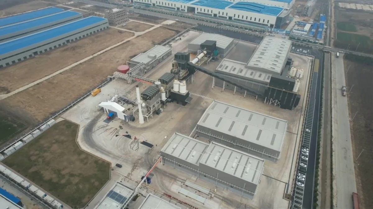 Almanya\'nın Finanse Ettiği Çelik Tozu Geri Dönüşüm Fabrikası Çin\'de Faaliyete Geçti
