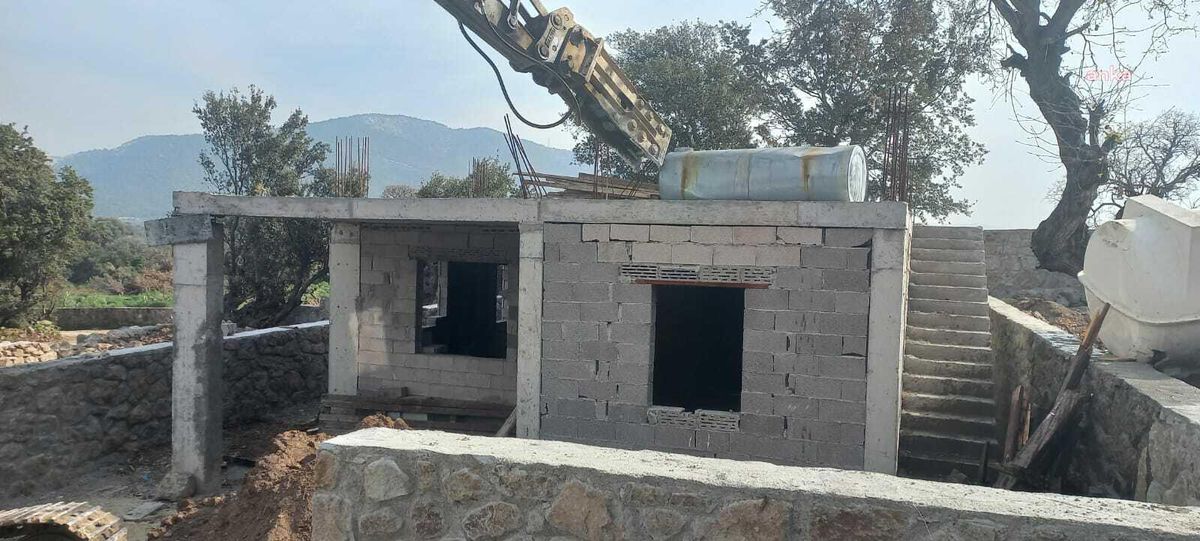 Bodrum\'da Kaçak Yapılaşma İle Mücadele Sürüyor