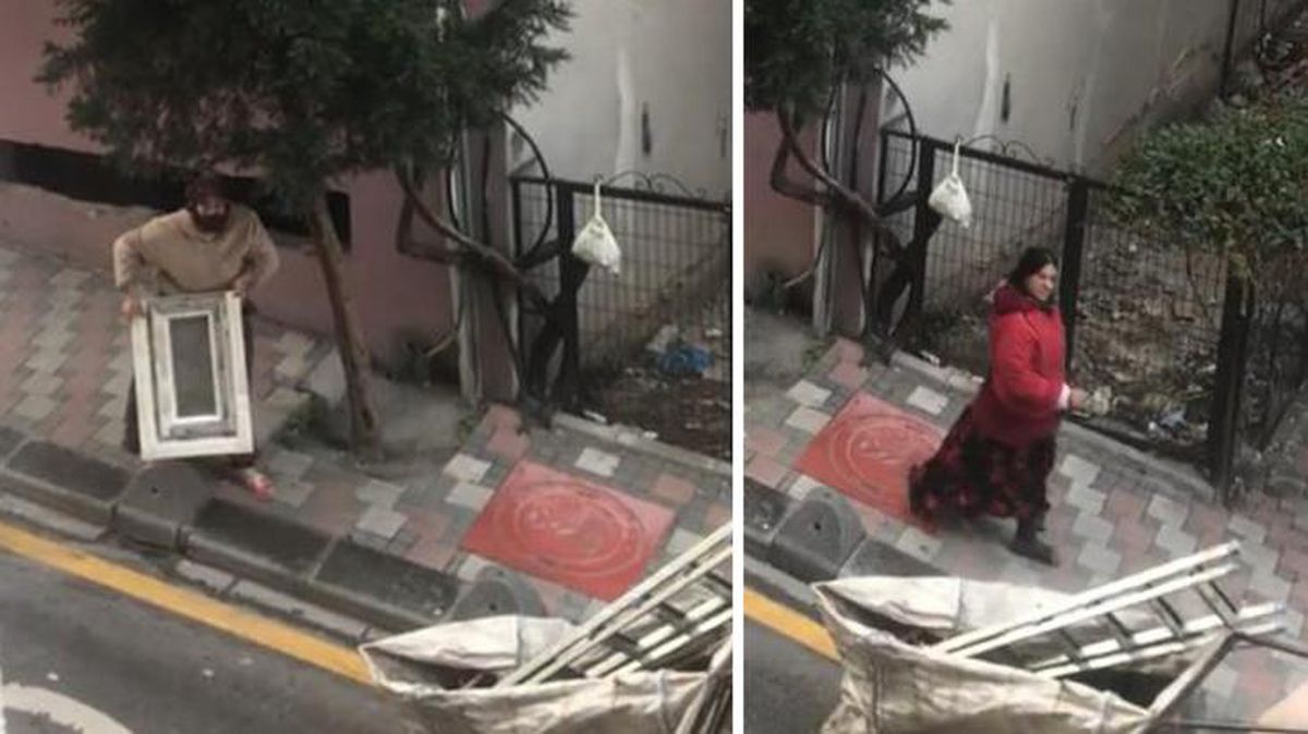 Camdan gördüğü hırsızları tek cümlesiyle kaçırttı: Silahımı getirin