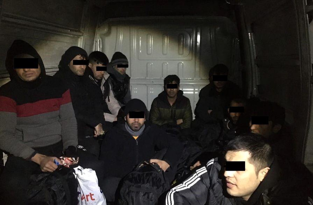 Kırklareli\'nde 10 kaçak göçmen yakalandı