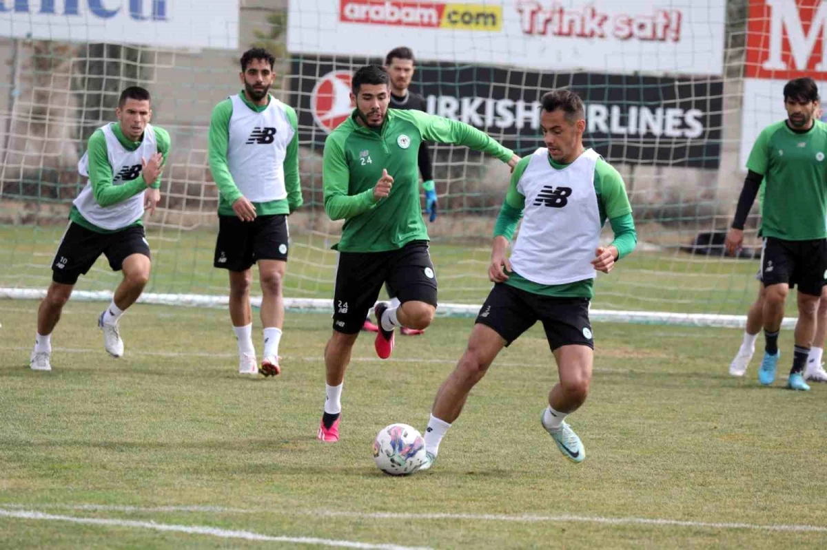 Konyaspor\'da Giresunspor maçı hazırlıkları devam etti
